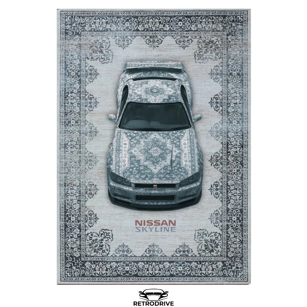 RetroDrive Tapis artistique automobile
