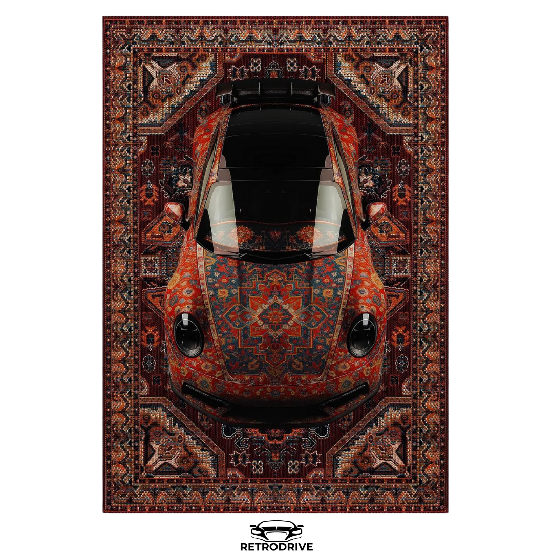 RetroDrive Tapis artistique automobile