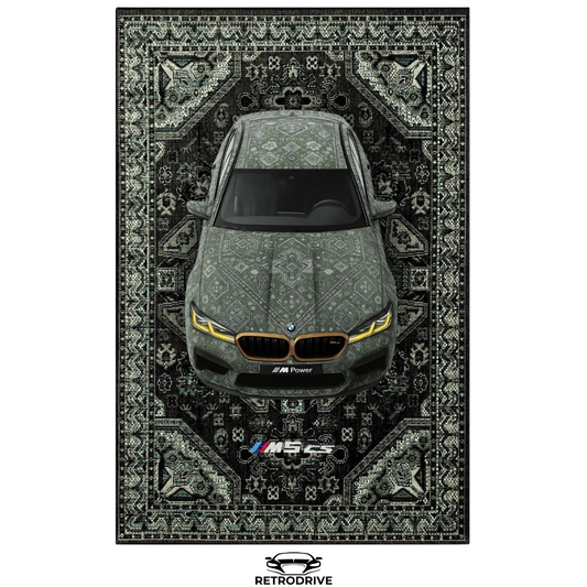 RetroDrive Tapis artistique automobile