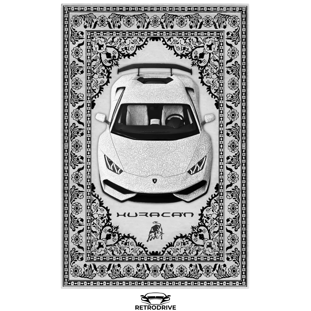 RetroDrive Tapis artistique automobile