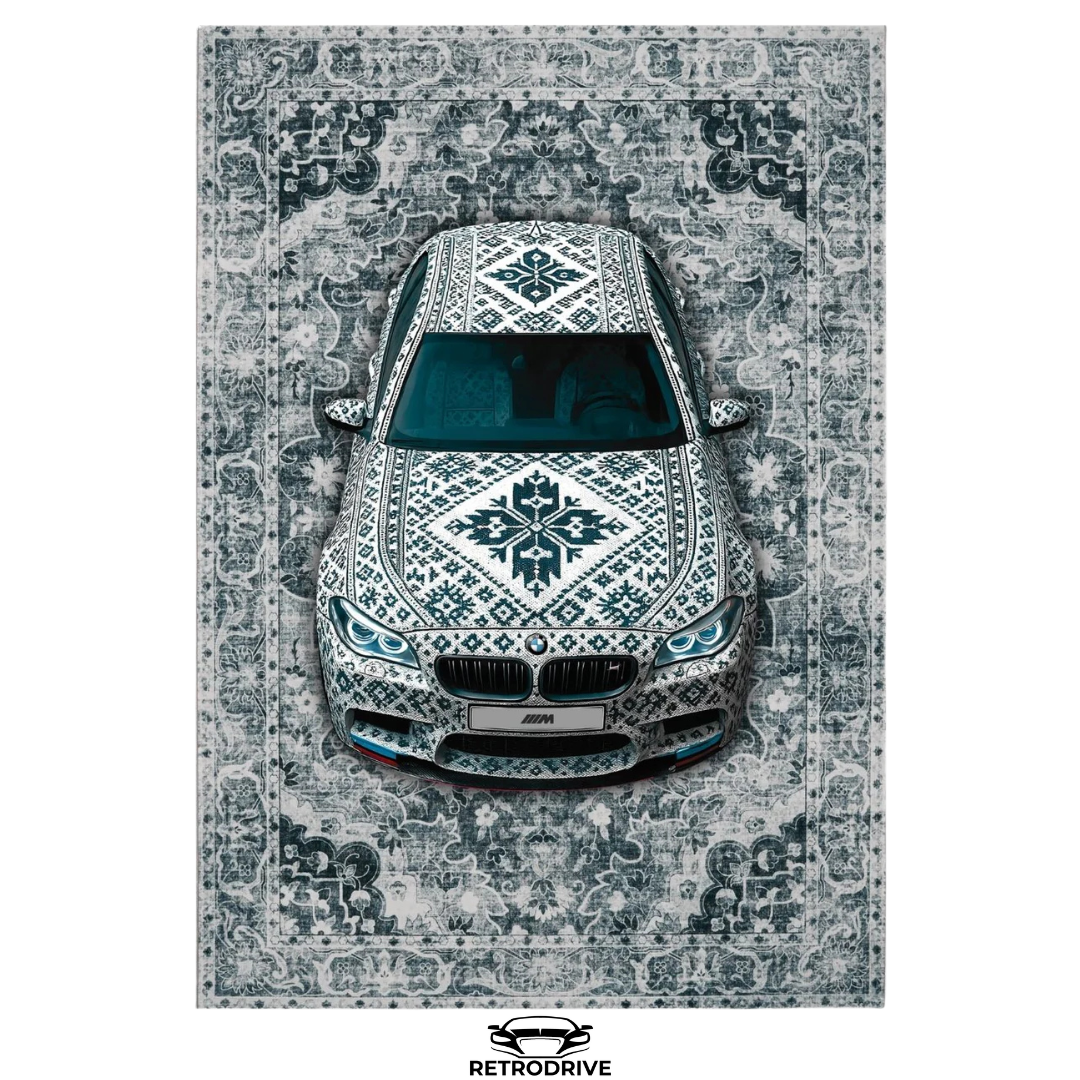 RetroDrive Tapis artistique automobile
