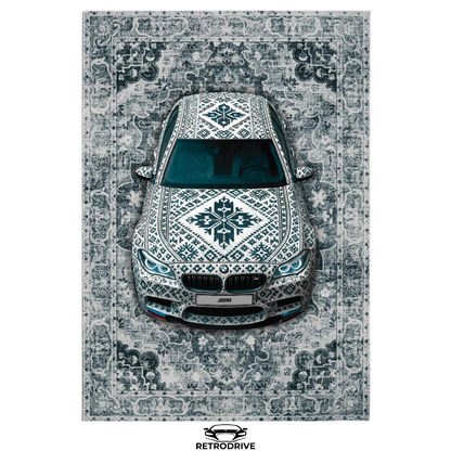 RetroDrive Tapis artistique automobile